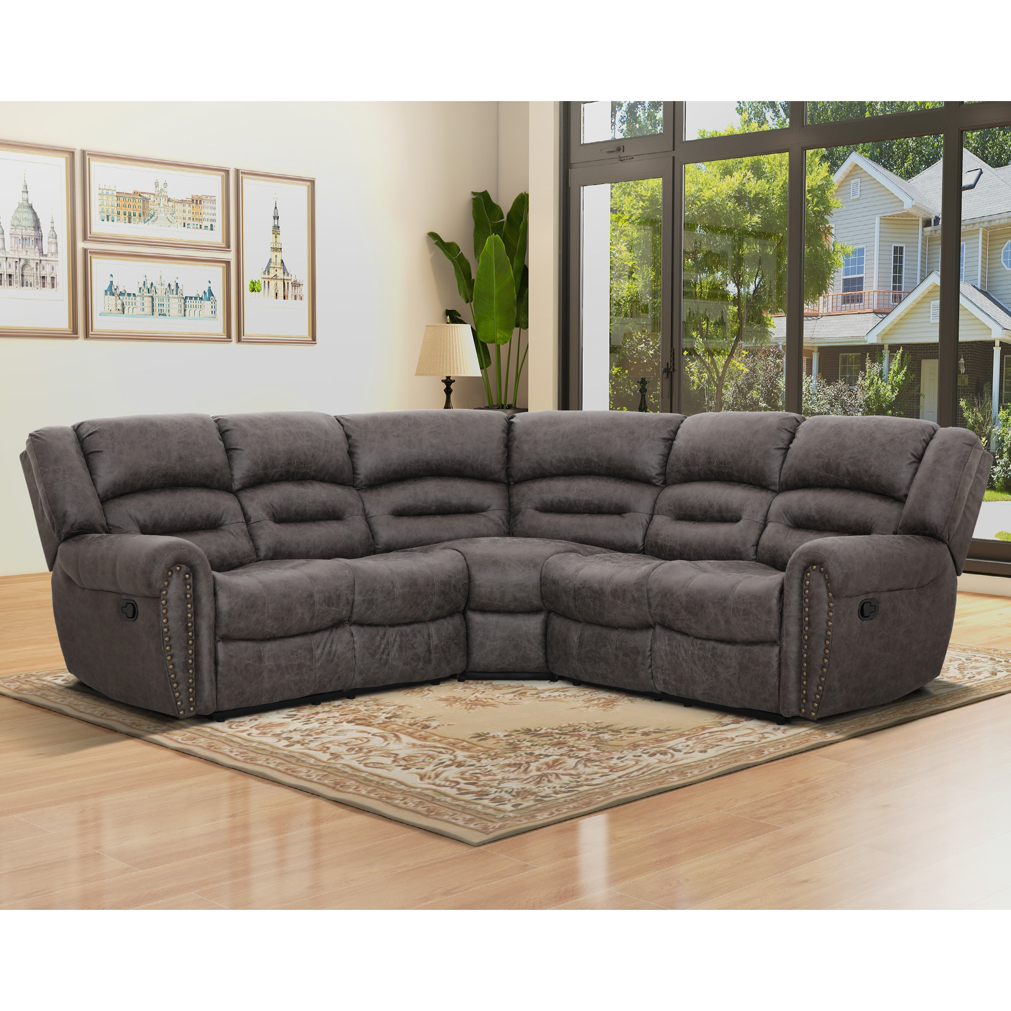 a28　ソファ Winston Porter Manasas 3-Piece 97.8'' Wide Classic And